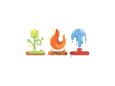 Elements illustration logo vector