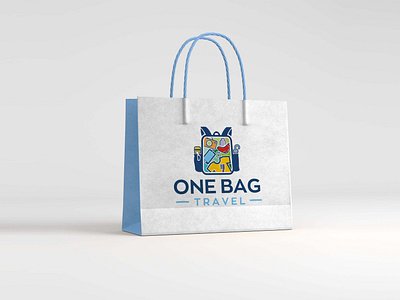 Free Big Branded Bag Mockup