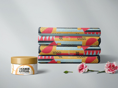 OPEN BOX CREAM PACKAGING MOCKUP