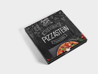 NEW PIZZA BOX LABEL PRESENTATION MOCKUPS