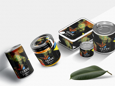 New Steel Can Product Design Mockup
