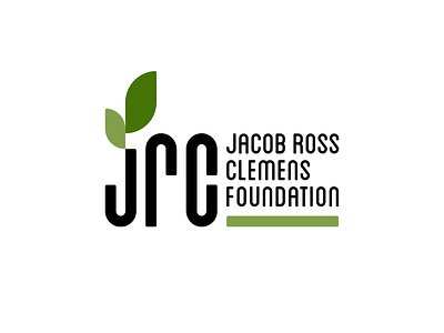JRC Foundation environment green leaf logo plants