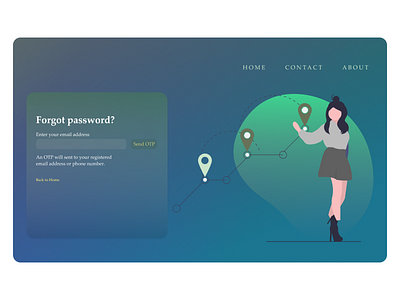 Forgot Password | Sample Website Design