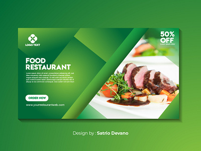 Food Restaurant Promo Template