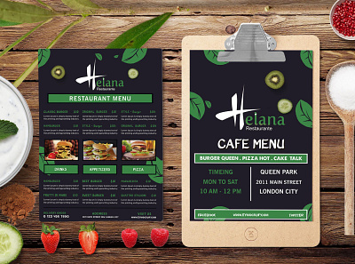 Prime Burger Point A4 Two Page Menu PSD Template burger design food latest menu new psd psd mockup two page