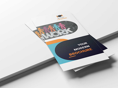 Corporate Tri-Fold PSD Brochure Template brochure design latest new psd psd mockup tri fold