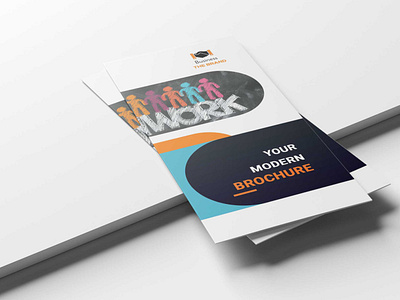 Corporate Tri-Fold PSD Brochure Template