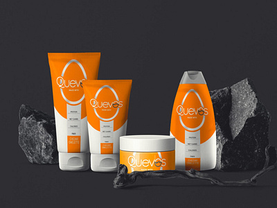 Orange Quev Cream Mockup