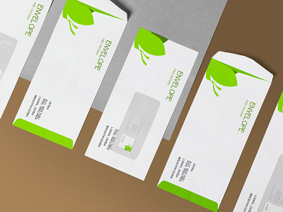 Premium Envelope Design Mockup