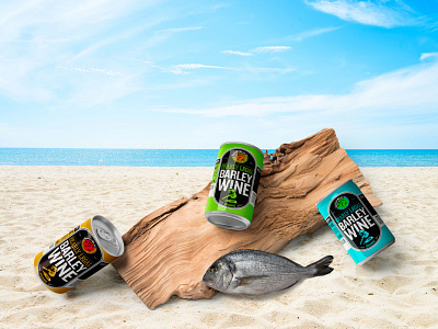 Beach Tin Can Label Mockup beach can design latest new packaging psd psd mockup tin