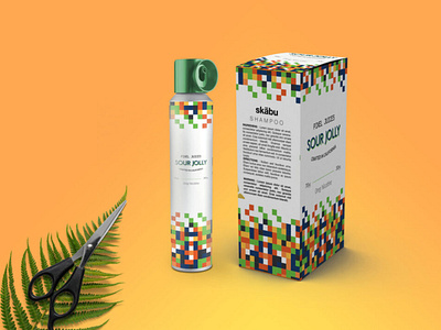 Salon Hair Spray Packaging Mockup