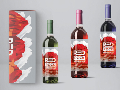 Rose Wine Bottle Mockup bottle design latest new packaging psd psd mockup