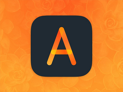 Amen 3.0 app bible devotion flat gradients icon minimal orange quote swift trinity verses