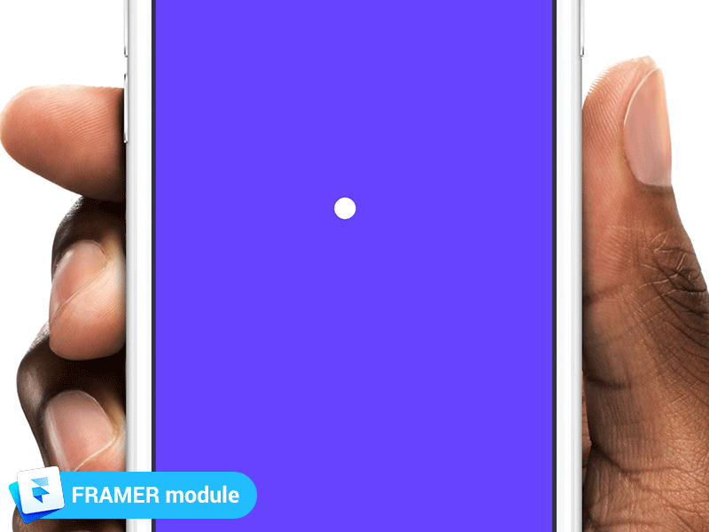 Spinner Module for FramerJS animation framer framerjs interaction ios loader loading mobile prototype skype