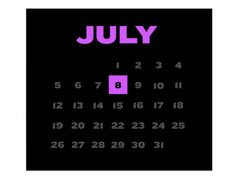 Save the Date GIF