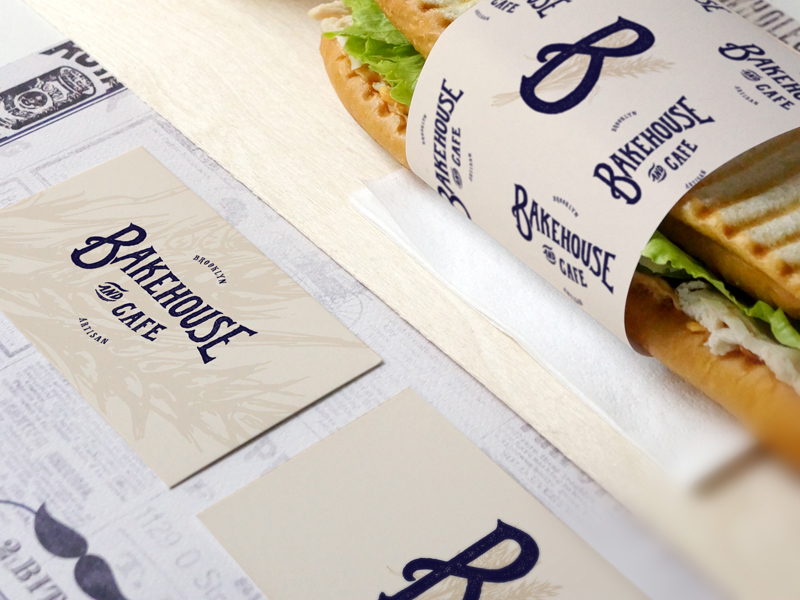 Download Bakehouse Wrapping by Beaches & Cream Co. on Dribbble