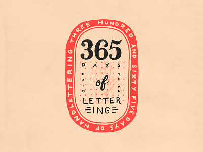 365 Days of Lettering