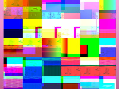 pretty funked up bugging out glitch gradients wip