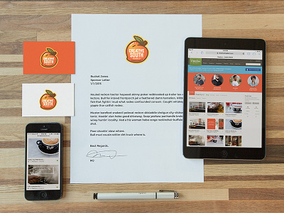 Stationary & Devices Mockup branding business cards device ipad iphone mock ups mockup peachy peachy.io psd stationary