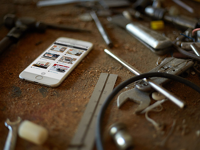 iPhone 6 Workshop Mockup