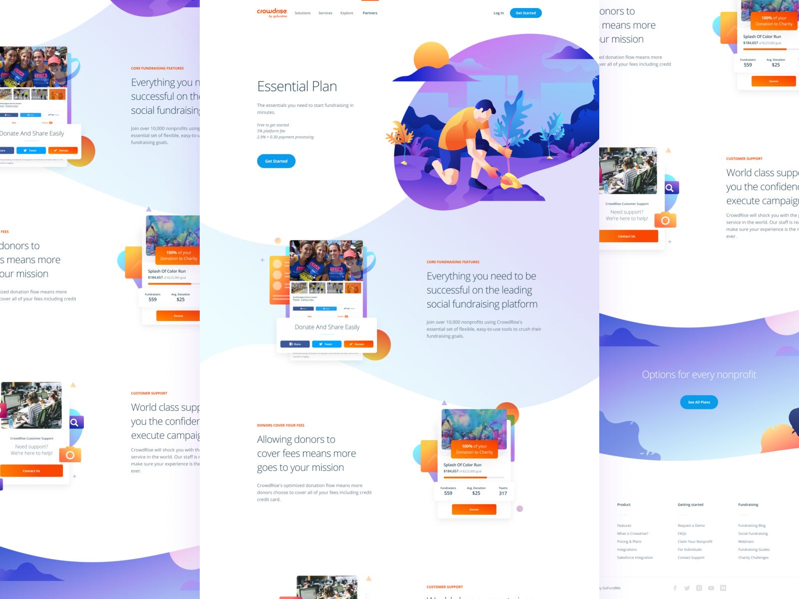 Landing Page By Pham Thanh Ha Dribbble