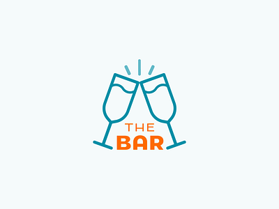 The Bar App app logo design brand design brand identity branding flat design logo logo design logotype
