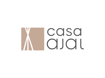 Casa Ajal brand design brand identity branding cancun design ecofriendly flat design logo logo design logotype tulum