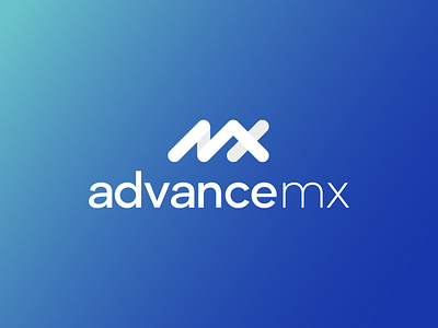 AdvanceMx brand design brand identity branding design digital agency digital marketing agency flat design logo logo design logotype