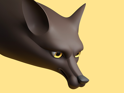 wolf 3d 3dsmax concept design illustration