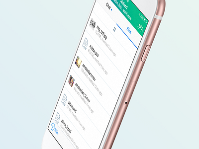 Pibox android app chat cloud files ios messenger mobile pibox startup uiux