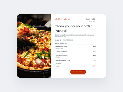 Daily UI - Email Receipt