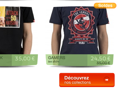Gamers shop e commerce game gamer gaming otaku sales soldes