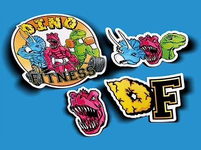 Dino Fitness Stationery