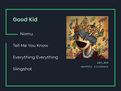 Good Kid artist spotlight