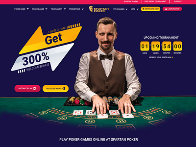 Poker Campaign Website