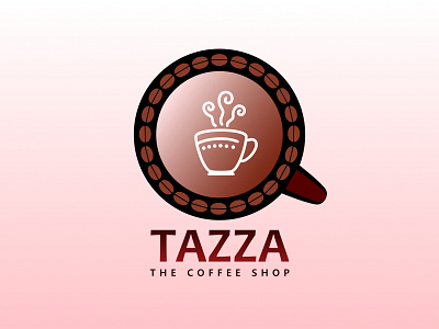 COffee affinitydesigner coffee coffeeshop cup dailylogochallenge illustration logo tazza vector