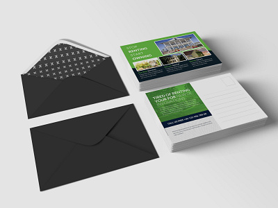 Real Estate Postcard PSD Design Template design estate postcard real template