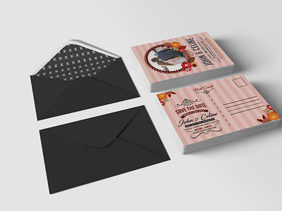 Chinese Wedding Invitation Design Template