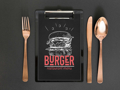 Red Burger Cafe Menu Design Template burger cafe design menu red template