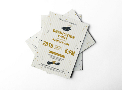 Graduation Party Invitation Design Template design graduation invitation party template