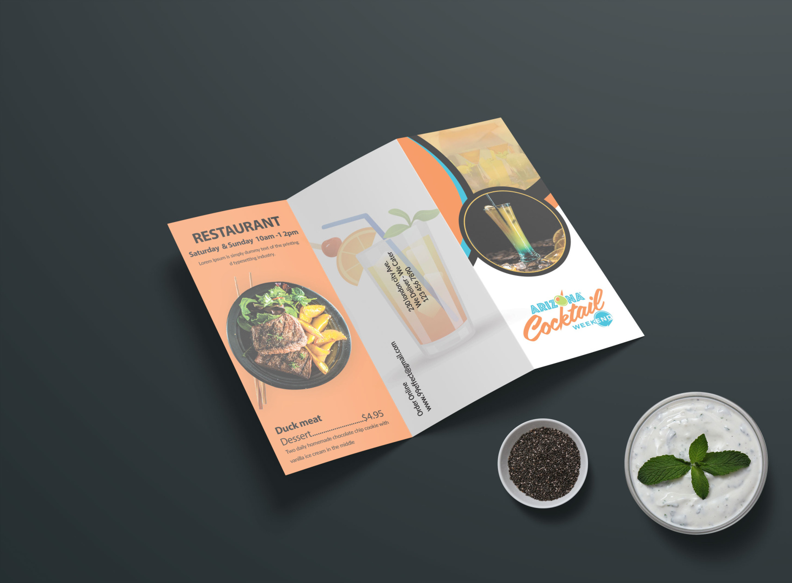 Premium Chinese Restaurant Tri Fold Menu Template by Sneha on Dribbble