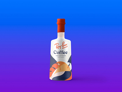 Modern Bottle Mockup branding design icon logo ui ux vector web