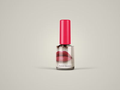 Nail Polish Mockup Collection branding collection cool design fresh illustration mockup nail polish new psd