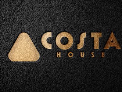 Free Costa Leather Mockup branding costa design free illustration leather logo menu mockup psd template ui ux vector