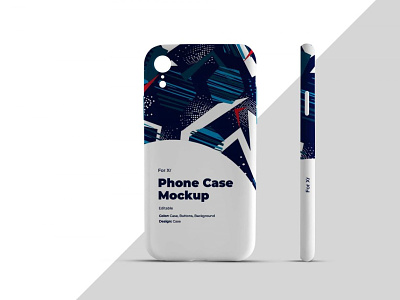 Free Phone Case Mockup branding case design free illustration logo menu mockup phone psd template ui ux vector