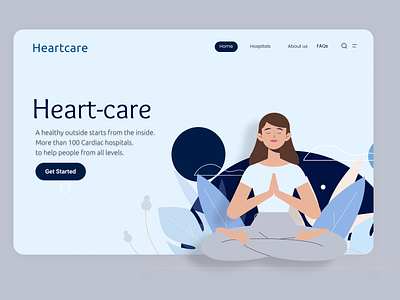 heartcare landing page