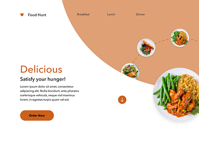 Food Ordering Website Design