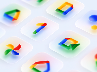 Google Icons Set Revisions