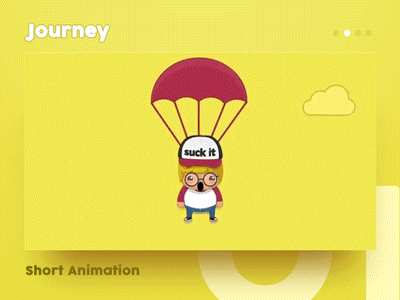Short animation for Journey #2 animation app cartoon character gif idea japan sushi