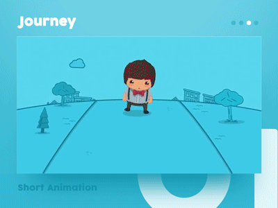 Short Animation for Journey app #3 animation app car cartoon character gif idea work